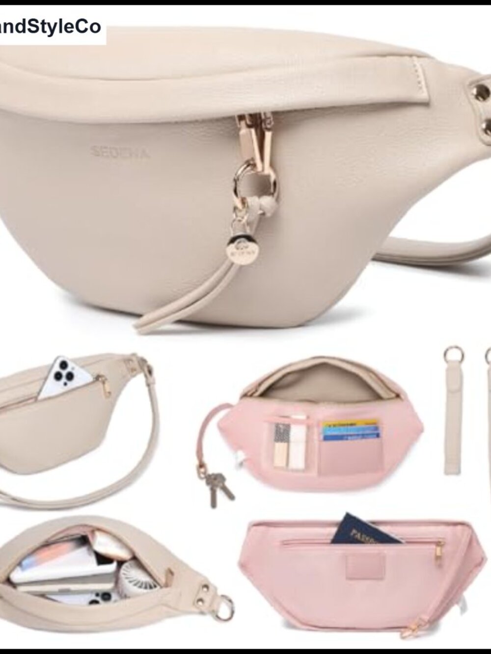 Anti-Theft RFID Crossbody Bag with Adjustable Strap & Multiple Compartments -